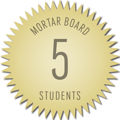 Mortar Board - 5 Students